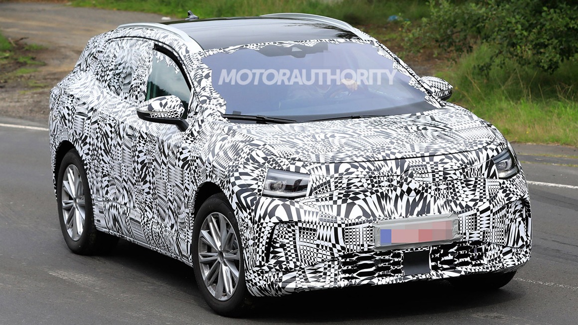 大众ID. CROZZ量产版谍照 命名ID.4X/2020年