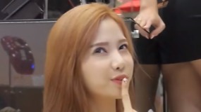 韩国车模韩敏英，车展大秀热舞，圈粉无数！