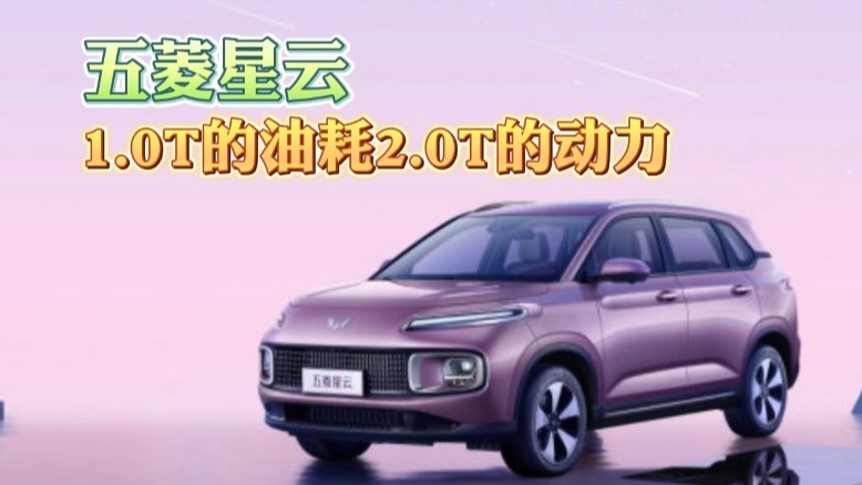 五菱星云：1.0T的油耗2.0T的动力