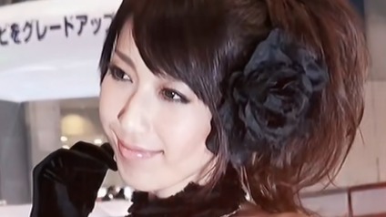 国际车展超高人气美女车模清水恵美