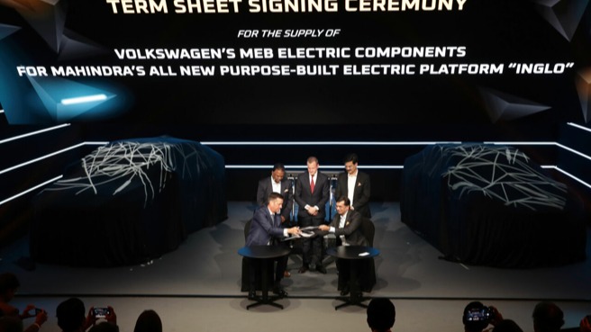 大众正与马恒达洽谈共享MEB平台及零部件