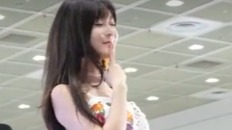 韩国车展性感长腿美女车模