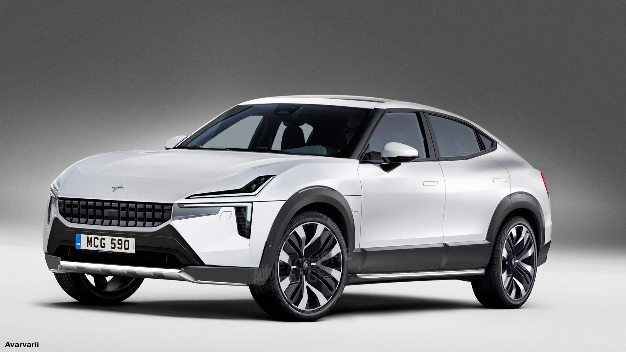 极星Polestar 3效果图曝光 新能源还会是特斯拉一家独大？