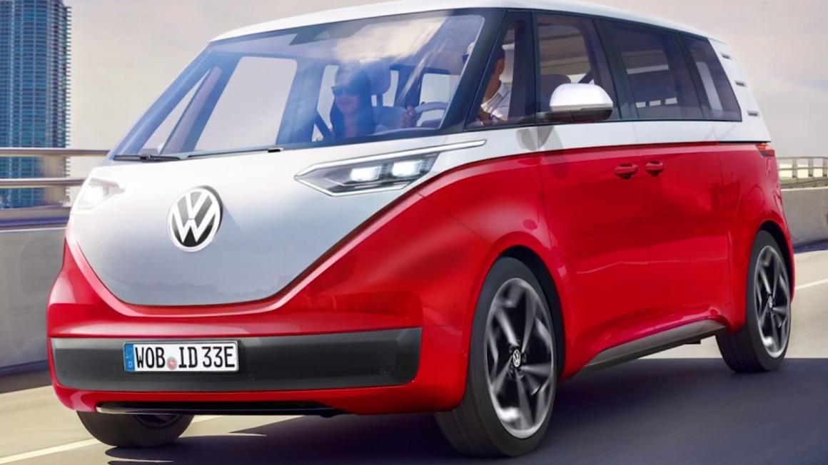 曝大众ID.BUZZ量产版假想图 将于2021年生产