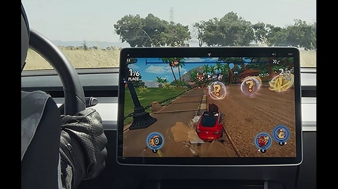 车载电脑万《GTA5》 特斯拉的黑科技已经到了这种程度了吗？