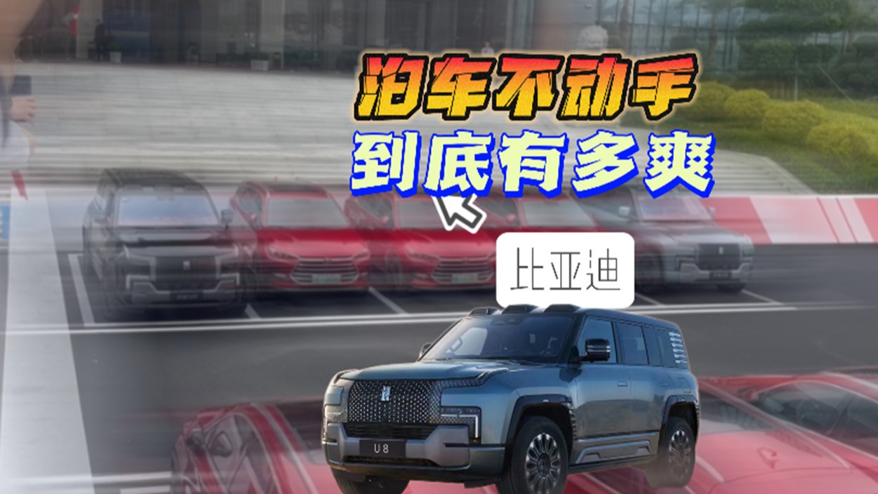 比亚迪：泊车不动手到底有多爽！