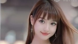 清纯美丽，可爱动人