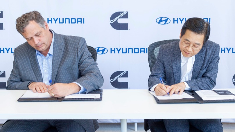 电气化举措不能停！ 现代汽车与康明斯合作氢燃料电池技术