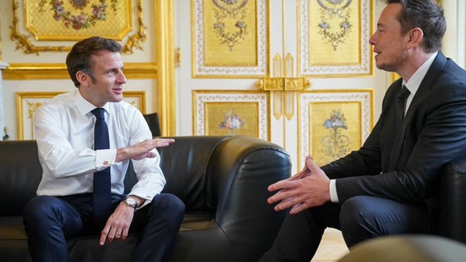 法国总统马克龙将与马斯克会面，洽谈电动车投资