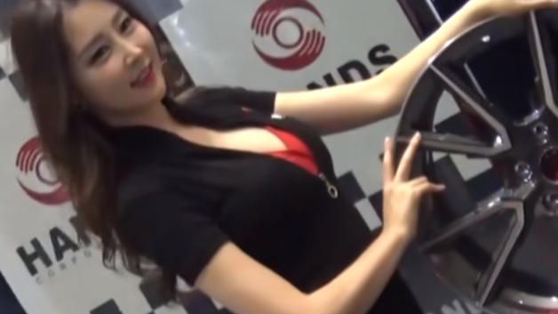 气质性感美女车模