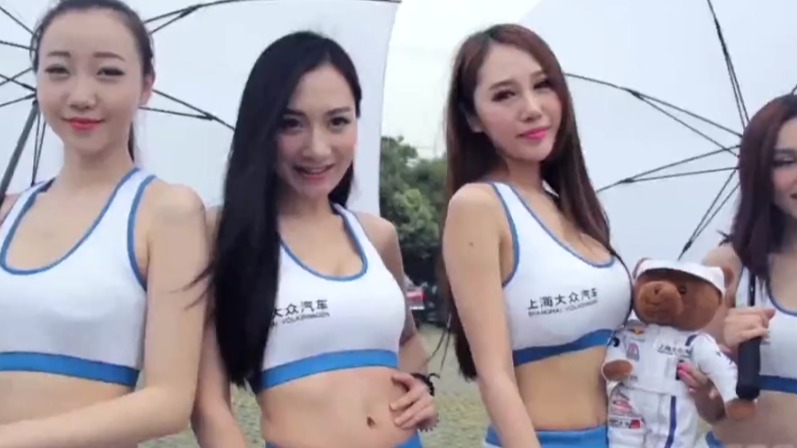 身材火辣 俏皮可人！CTCC房车锦标赛车模集锦