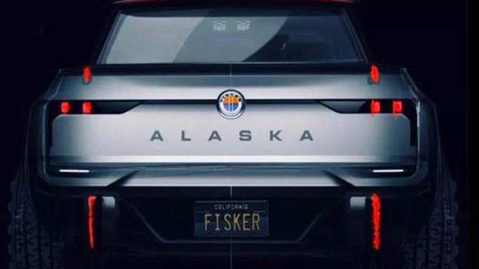 或命名Alaska 曝Fisker电动皮卡预告图