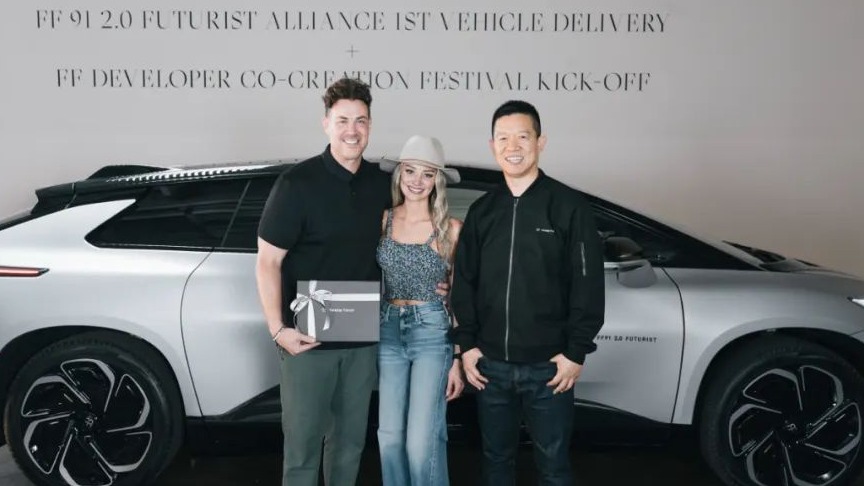 交“真车”了！FF宣布交付首辆FF 91 2.0 Futurist Alliance给首位塔尖用户