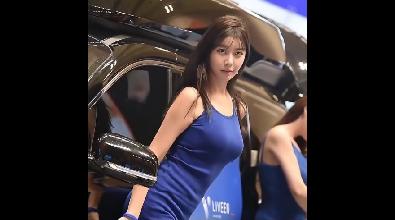 现场观看美女车模！个个都是极品！