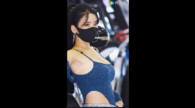 4K高清车模美女