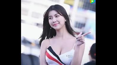 颜值美女车模小姐姐