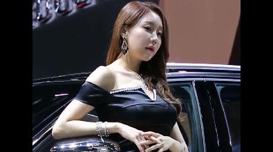 韩国高品质车模，颜值巅峰！