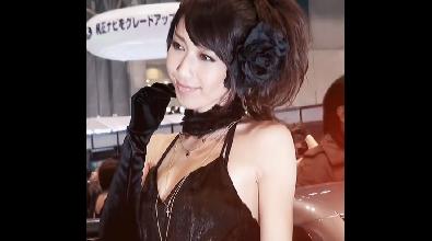 国际车展超高人气美女车模清水恵美