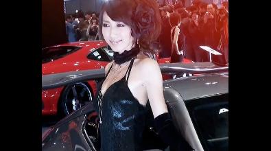 国际车展超高人气美女车模清水恵美