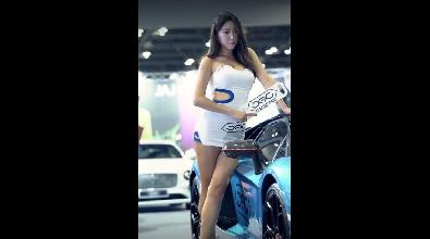 这真是个尤物车模