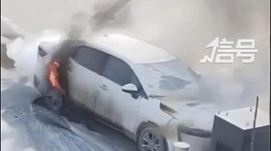 疑似长城欧拉电动车在充电站起火 此前曾召回1.6万辆