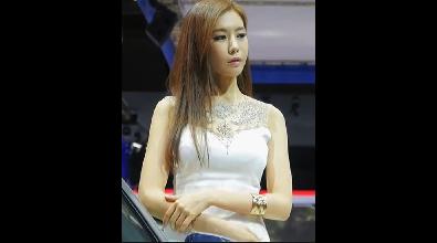 车展颜值美女车模