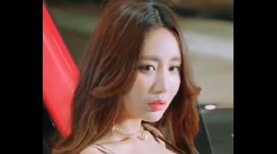 韩国首尔改装车展上的车模 颜值超高