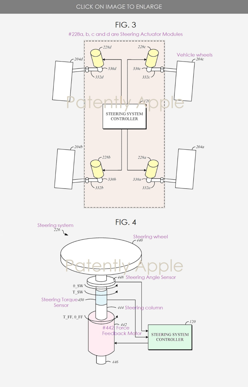 苹果获66项新专利 涵盖车辆转向系统