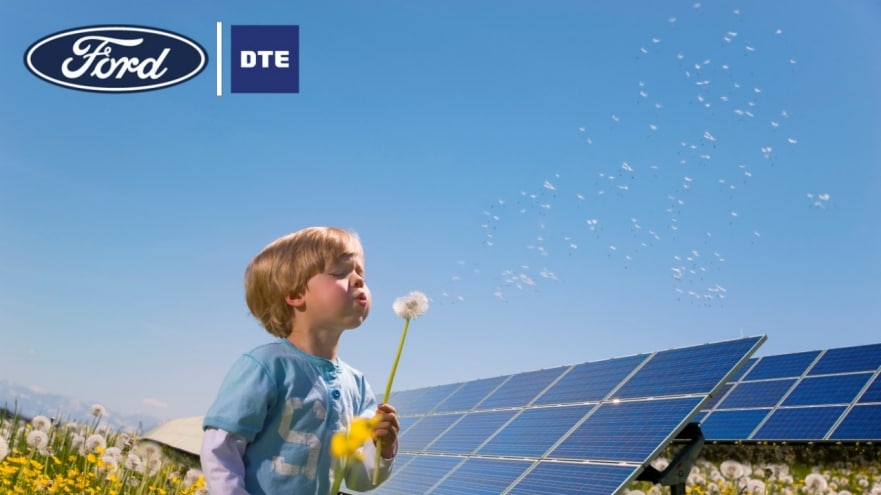福特将向DTE Energy采购太阳能电力