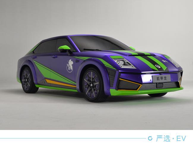 从游戏中走来 HiPhi Z与机甲龙促成机能电跑