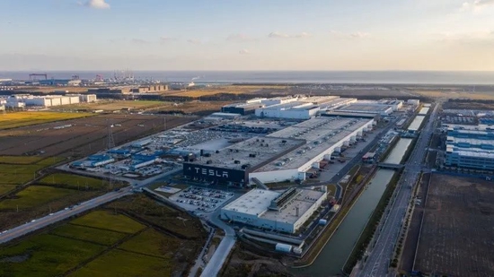 位于上海临港的特斯拉上海超级工厂