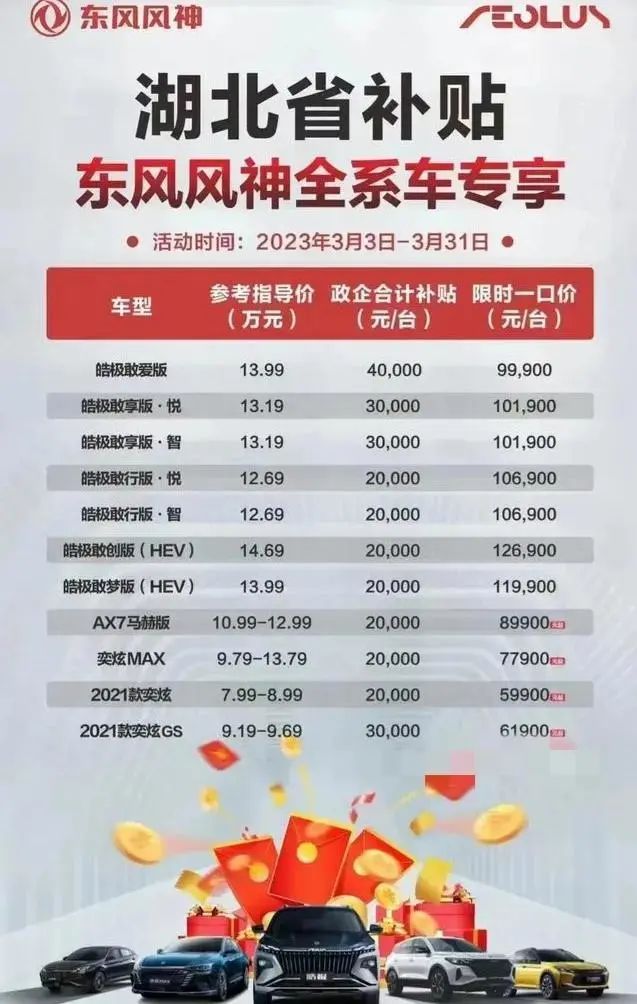 错过这次再等十年 我在湖北等你买车
