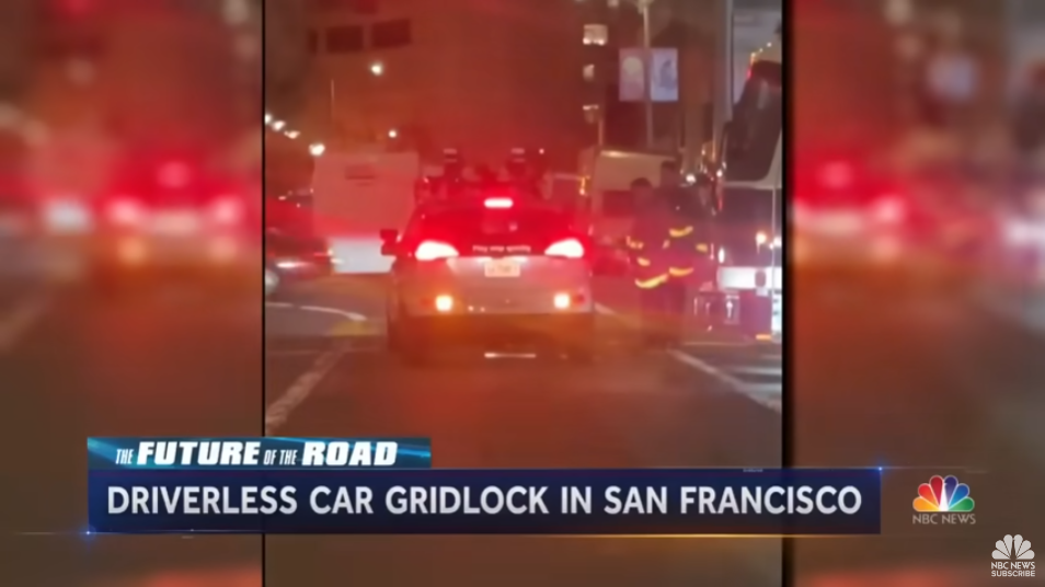 技术不成熟，无人驾驶汽车成旧金山之痛
